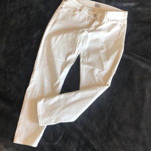 CoH Phantom - White Cropped Skinny